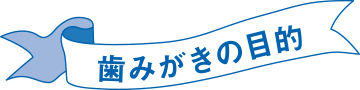 歯みがきの目的